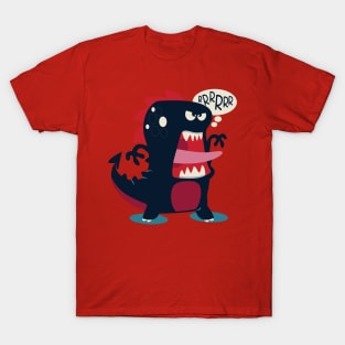 Dinosaur Monster T-Shirt Phone Case Tee Totebag T-Shirt T-Shirt